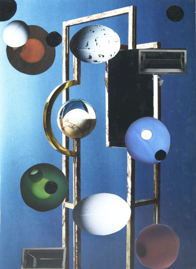 Elisabeth Wild Ohne Titel / Untitled, 2015 Collage auf Papier / Collage on paper 30 x 22 cm © Estate of Elisabeth Wild, 2023 Courtesy of the Artist‘s Estate; Karma International, Zurich, Photo: Nicolas Duc