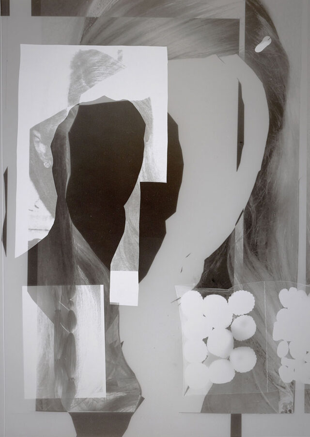 Jana Pressler, Paris Hilton, 2022, Fotogramm photogram. © Jana Pressler